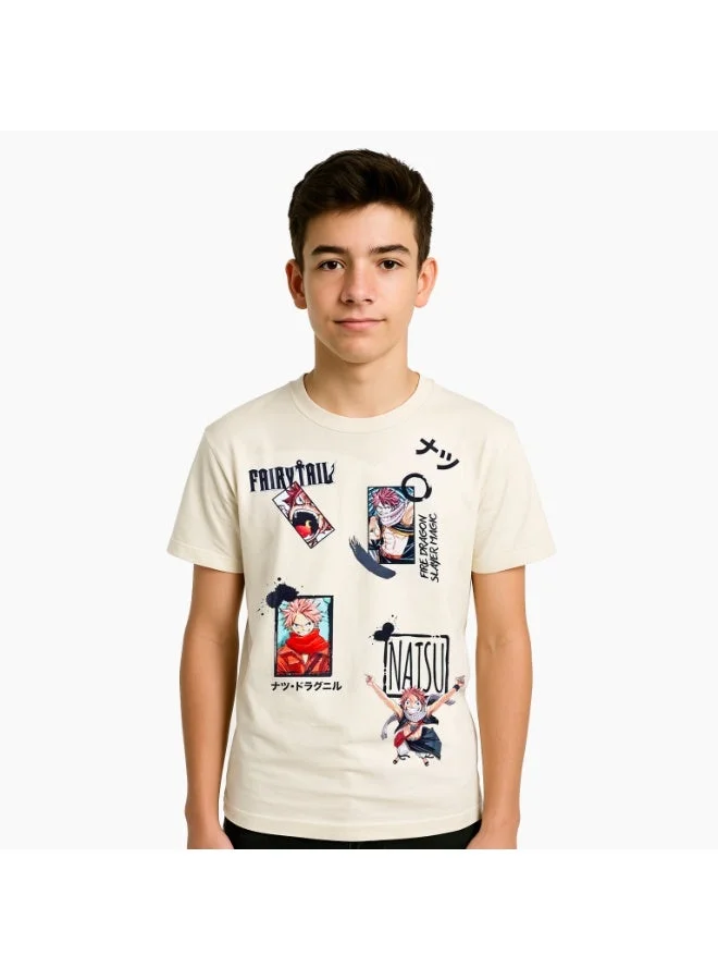 Trucare Trucare Fairy Tail Boy's Short Sleeve T-Shirt